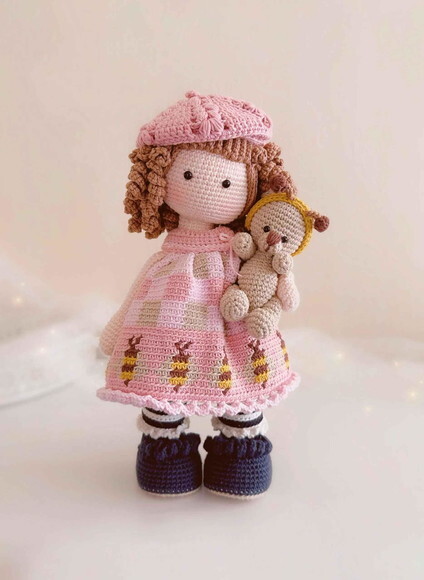 Receita Boneca e Urso Amigurumi