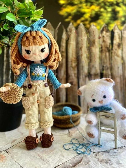 Receita Boneca Emily Amigurumi