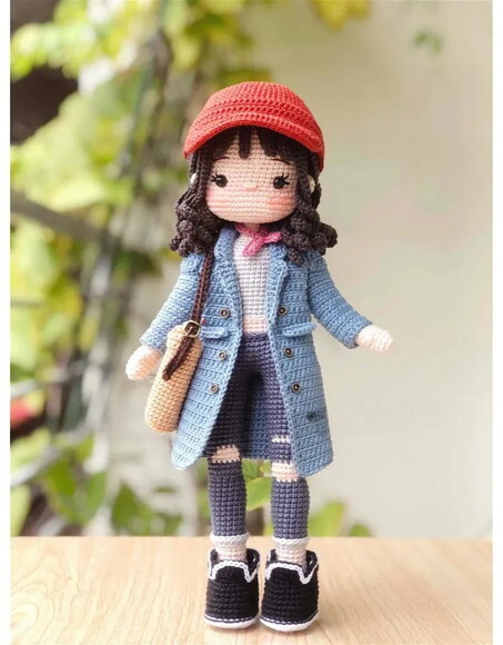 Receita Boneca Estilista Amigurumi