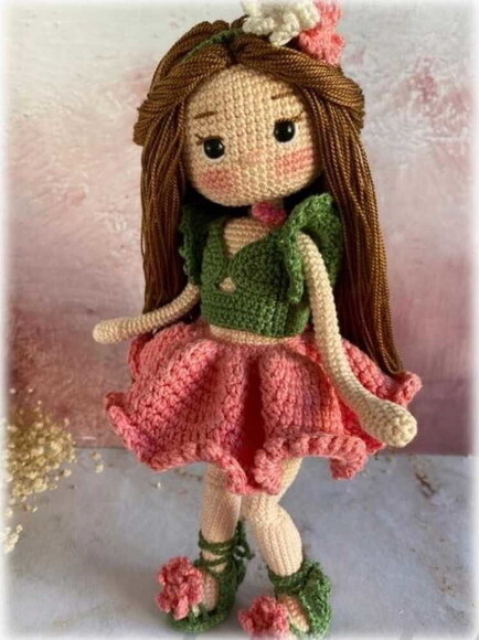 Receita Boneca Fada Amigurumi