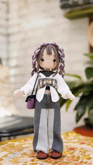 Receita Boneca Jenna Amigurumi