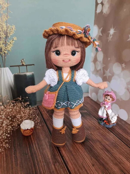 Receita Boneca Lara Amigurumi