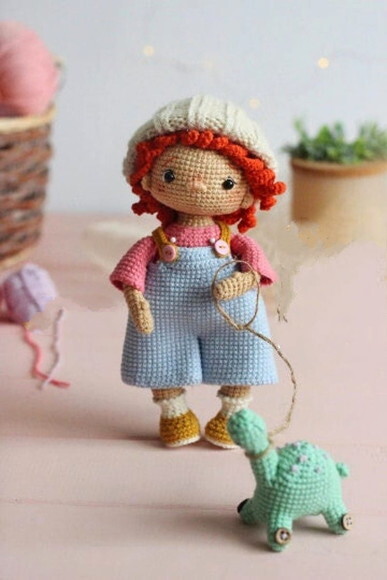 Receita Boneca Lia Amigurumi