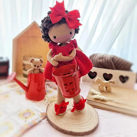 Receita Boneca Luna Amigurumi