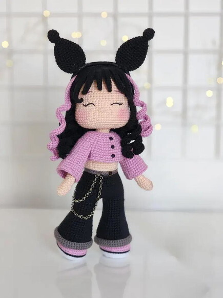 Receita Boneca Melody Amigurumi