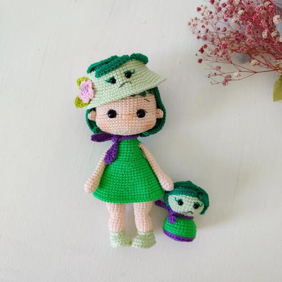 Receita Boneca Nojinho Amigurumi