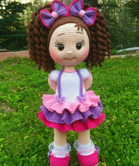 Receita Boneca Russa amigurumi