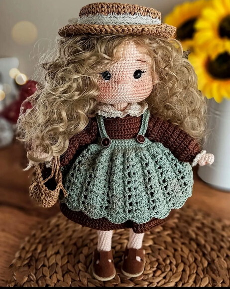 Receita Boneca Russa Amigurumi