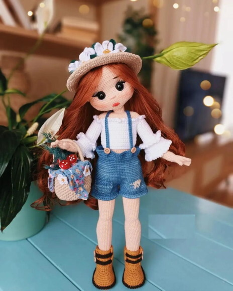 Receita Boneca Turca Amigurumi