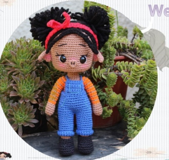 Receita Boneca Wendy Amigurumi