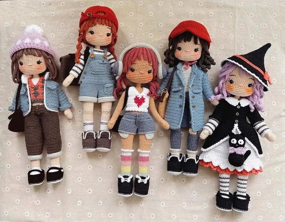 Receita Bonecas Amigurumi