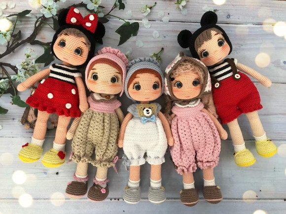 Receita Bonecas Amigurumi