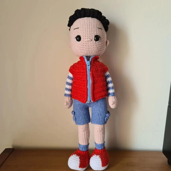 Receita Boneco Amigurumi