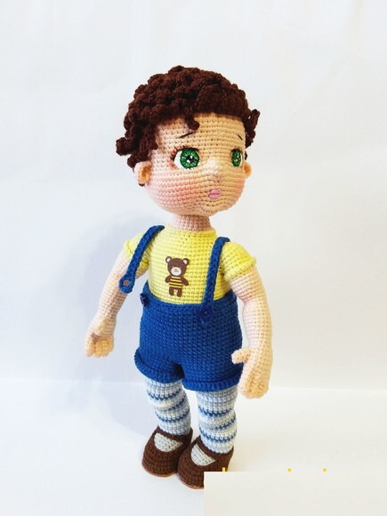 Receita Boneco Amigurumi