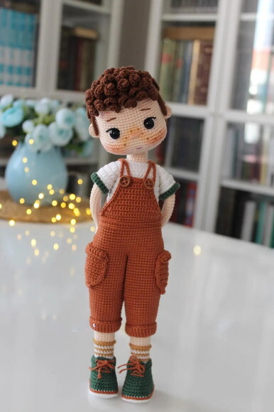 Receita Boneco Amigurumi
