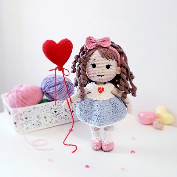 Receita Bonequinha Amigurumi
