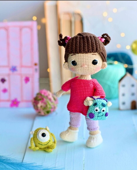 Receita Boo Amigurumi