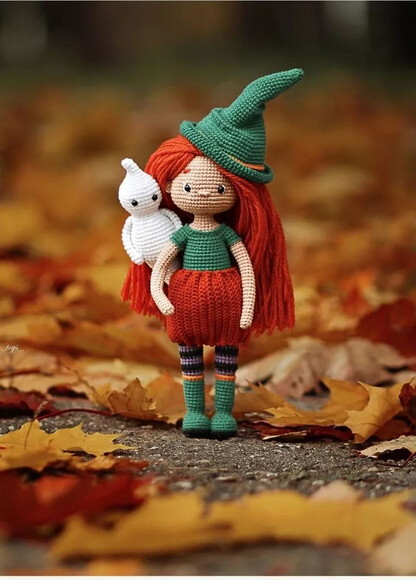 Receita Bruxa Amigurumi