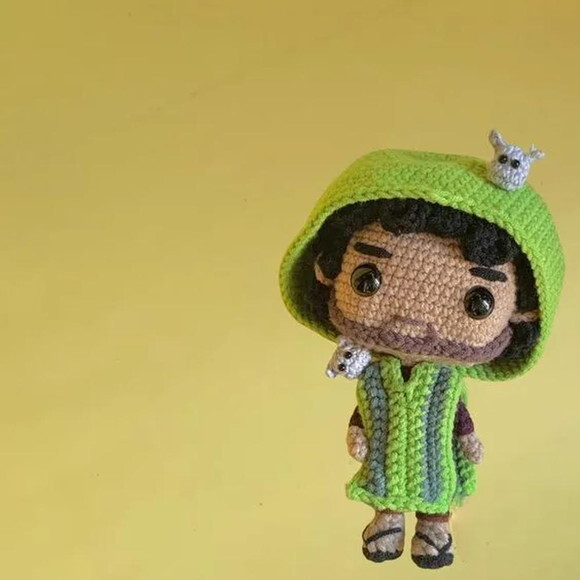 Receita Bruno Madrigal Amigurumi