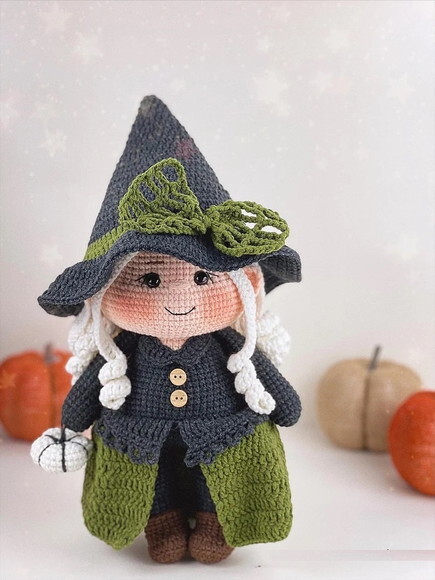 Receita Bruxa Amigurumi
