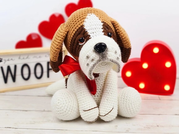 Receita Bulldog Amigurumi