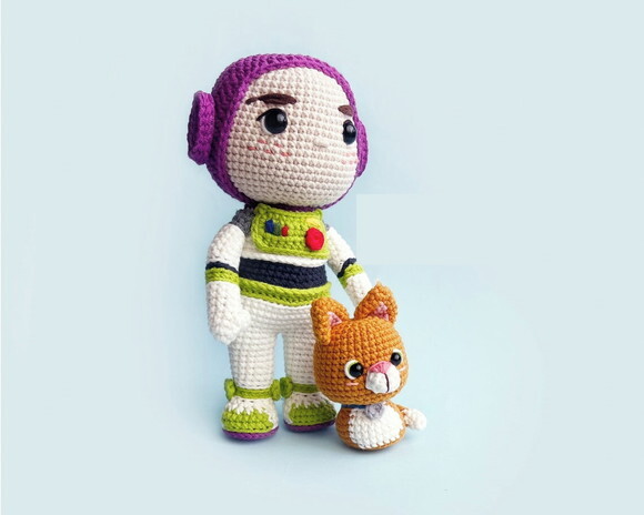 Receita Buzz Toy Store Amigurumi