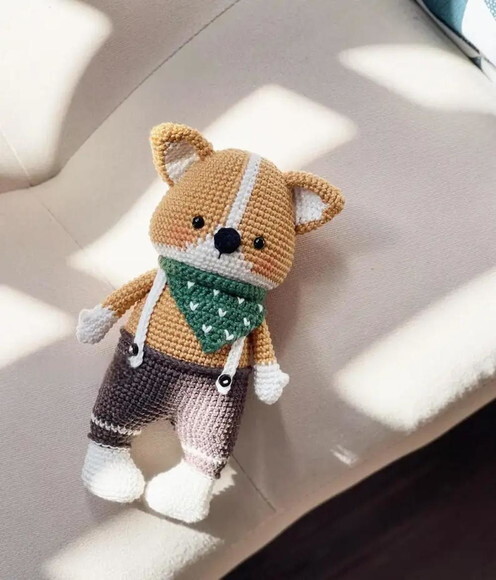 Receita Cachorrinho Amigurumi