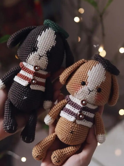 Receita Cachorrinho Amigurumi