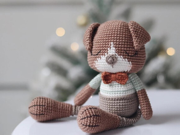 Receita Cachorrinho Amigurumi