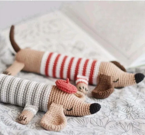 Receita Cachorrinhos Amigurumi