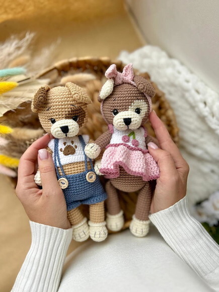 Receita Cachorrinhos Amigurumi