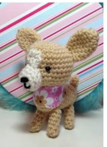 Receita Cachorro Amigurumi