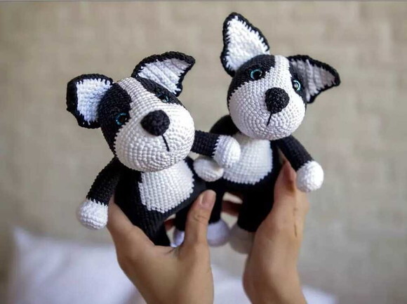 Receita Cachorro Amigurumi
