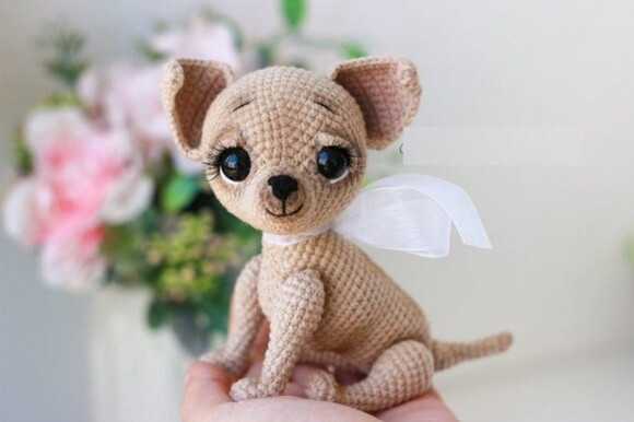 Receita Cachorro Amigurumi