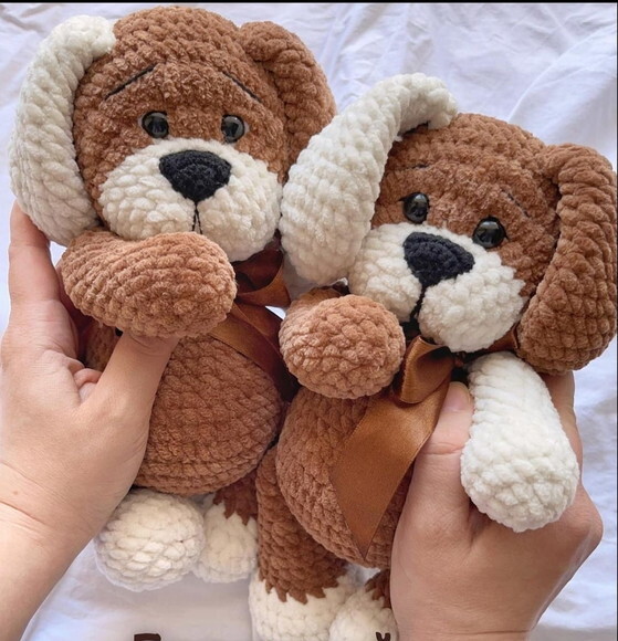 Receita Cachorro Amigurumi