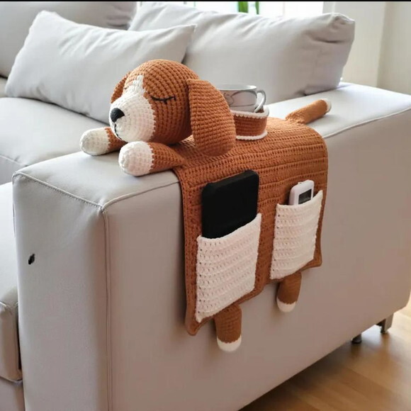 Receita Cachorro Organizador Amigurumi