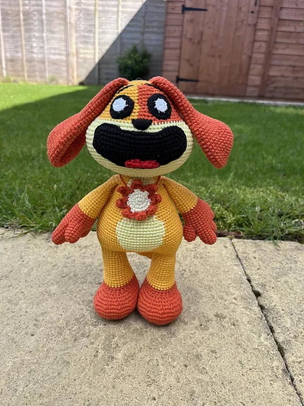 Receita Cão do Dia Amigurumi