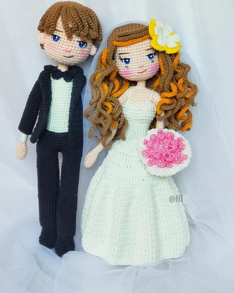 Receita Casados Amigurumi