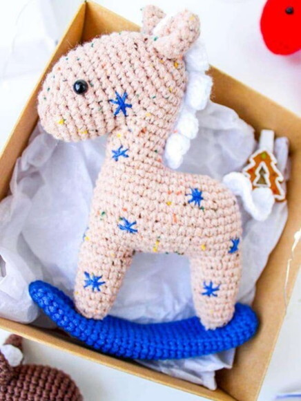 Receita Cavalinho Amigurumi