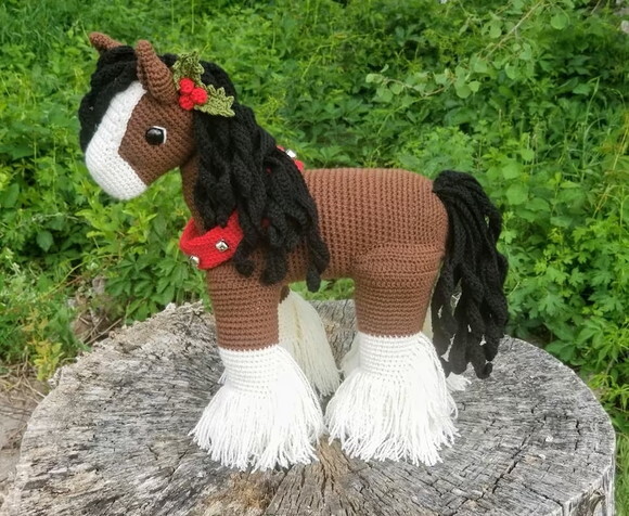 Receita Cavalo Amigurumi