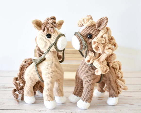Receita Cavalo Amigurumi
