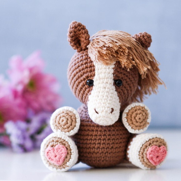 Receita Cavalo Amigurumi