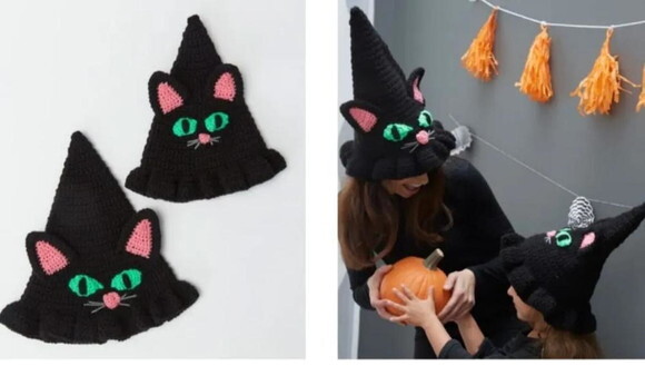 Receita Chapeu Gatinho Amigurumi