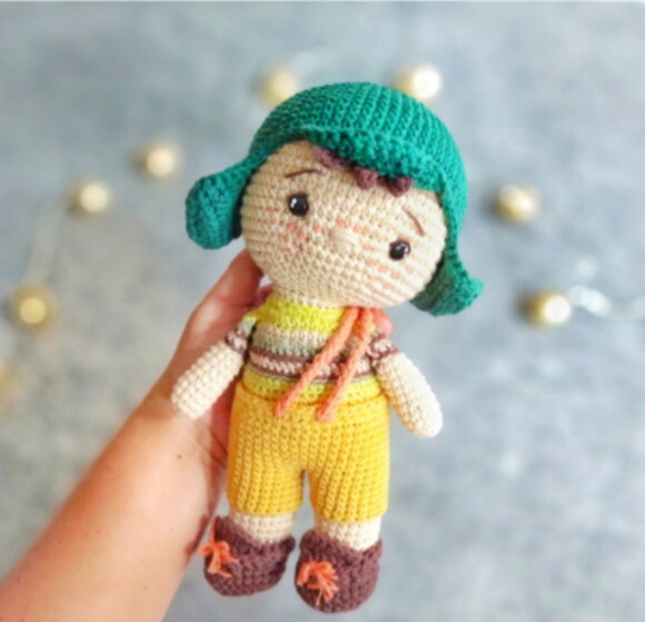 Receita Chaves Amigurumi