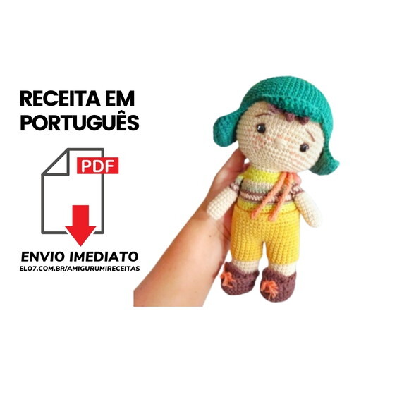 Receita Chaves Amigurumi