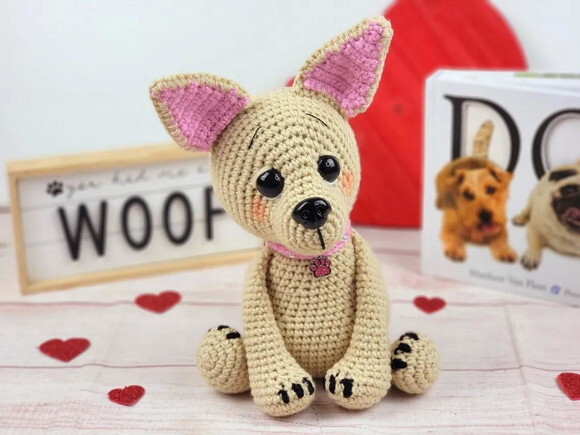 Receita Chihuahua Amigurumi