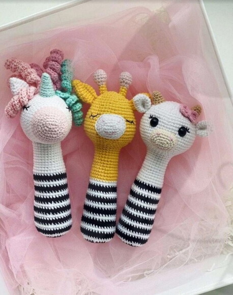 Receita Chocalho Amigurumi