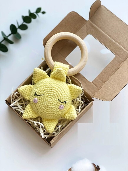 Receita Chocalho Estrela Amigurumi