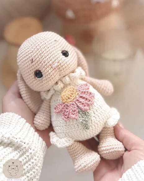 Receita Coelha Amigurumi