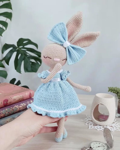 Receita Coelha Amigurumi